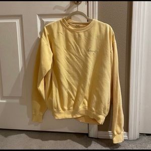 Honey brandy Melville sweatshirt